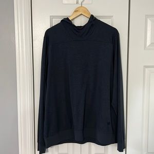 LL Bean Venturesoft performance hoodie and pants in Carbon Navy. Men’s xl